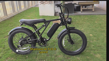 YANGOR Y-24 24inch Fat Tire 48V 500W Electric Bike